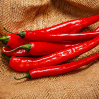 Bilde av varm rød pepper