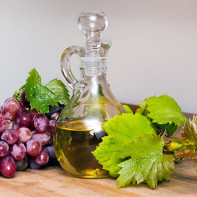 Zdjęcie olejku winogronowego
