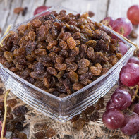 Photo de raisins secs