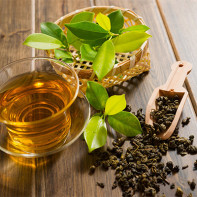 Fotografie ze zeleného čaje