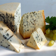 Fotografie z modrého sýra