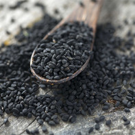 Photo of black caraway seeds
