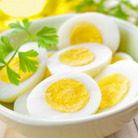 Haşlanmış yumurta fotoğrafı