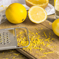 Photo de zeste de citron