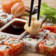 Rulouri foto și sushi 3