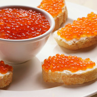 Photo de caviar rouge 5