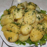 Foto vařené brambory 3