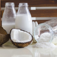 Fotografie z kokosového mléka 4