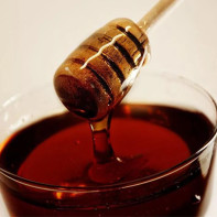 Foto af boghvede honning