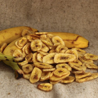 Fotografia zo sušených banánov 3