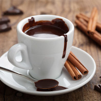 Zdjęcie gorącej czekolady