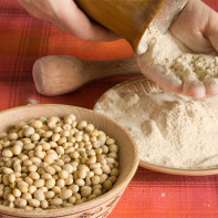 Foto tepung soya