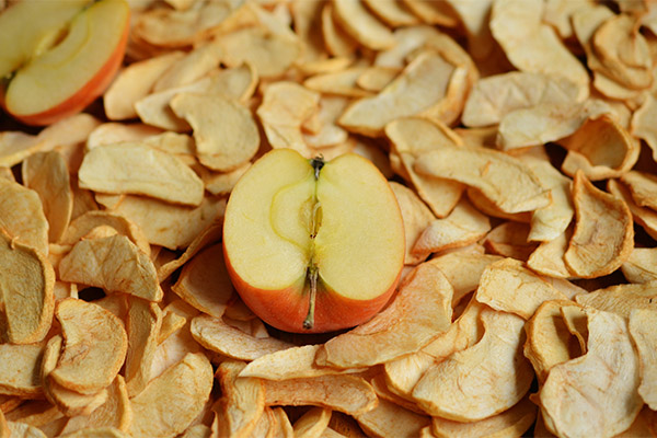 Aké sú výhody sušených jabĺk