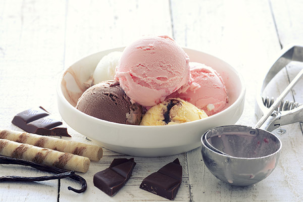 Как да ядем сладолед