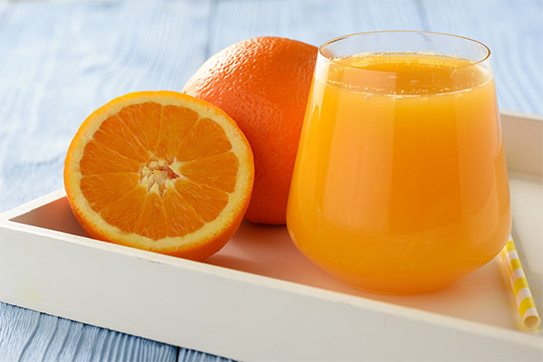 Jak pít pomerančový džus