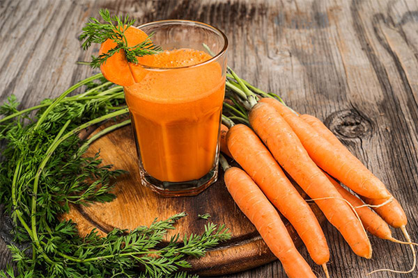 Suco de cenoura em medicina