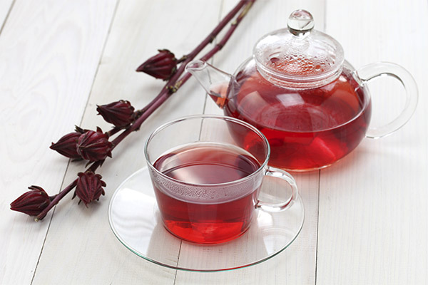 Useful properties of hibiscus tea