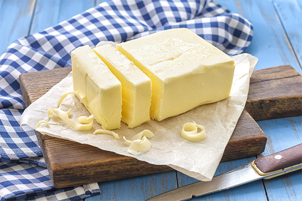 Výhody a škody na másle