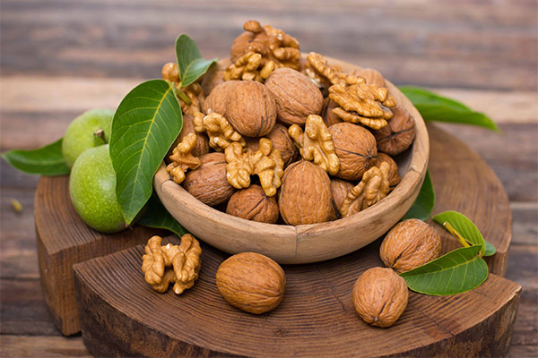 The use of walnuts in folk medicine