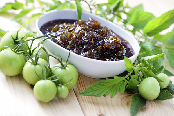 What is the use of green tomato jam