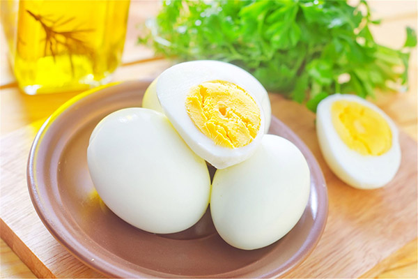 Vilka är fördelarna med kokta ägg?