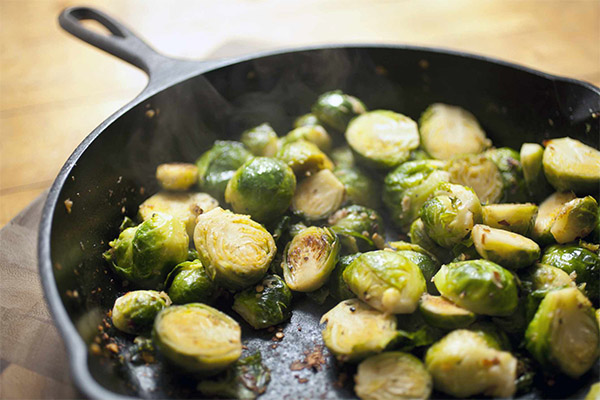 How to Fry Brussels Sprouts