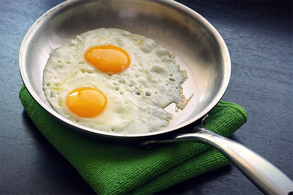 Ako variť vyprážané vajcia