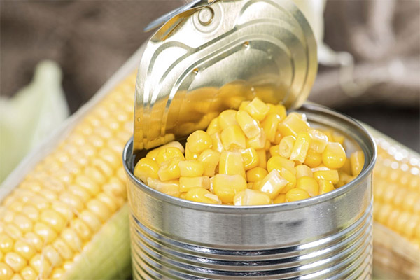 Jak sbírat a ukládat konzervované kukuřice