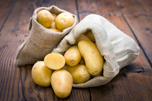 Výhody a poškození brambor