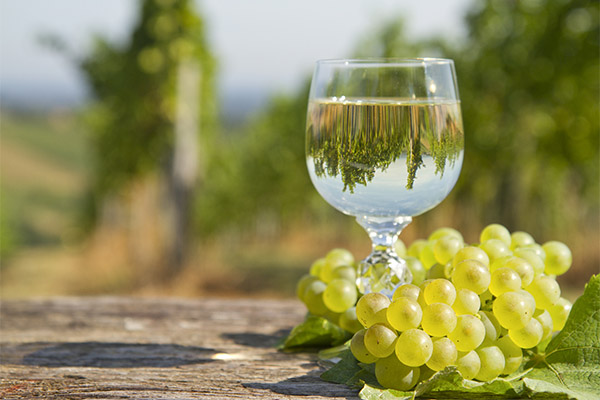 Vin blanc en médecine