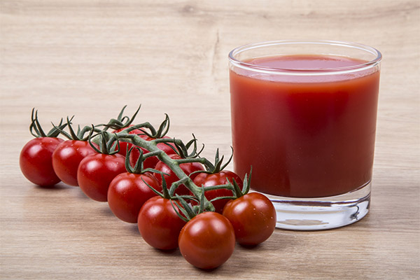 Vad är tomatjuice bra för?