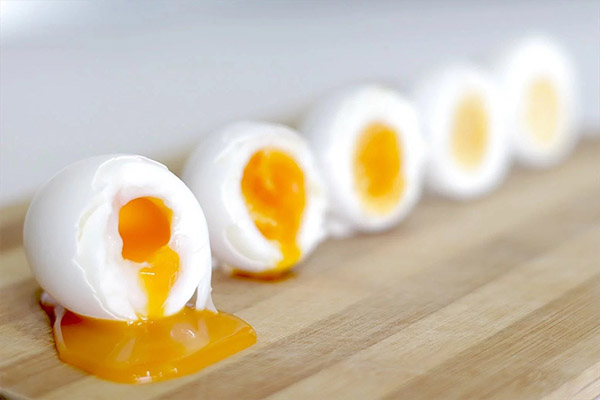 Mjukkokta ägg i medicinen