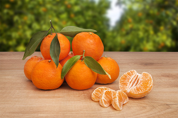 Mandarines en médecine