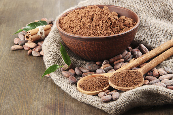 Beneficiile și prejudiciile pudrei de cacao