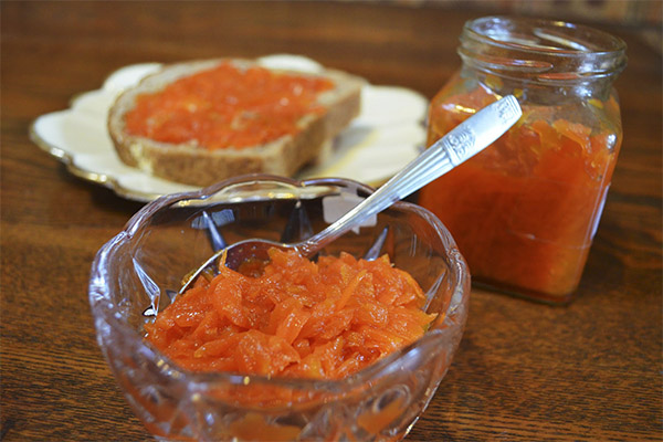 Pravidla pro ukládání mrkvového džemu
