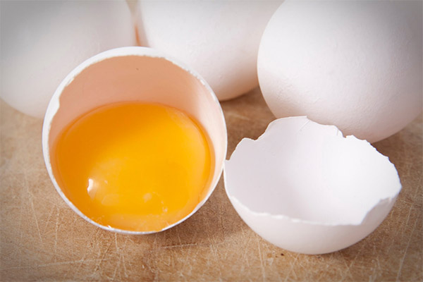 Telur mentah dalam kosmetologi