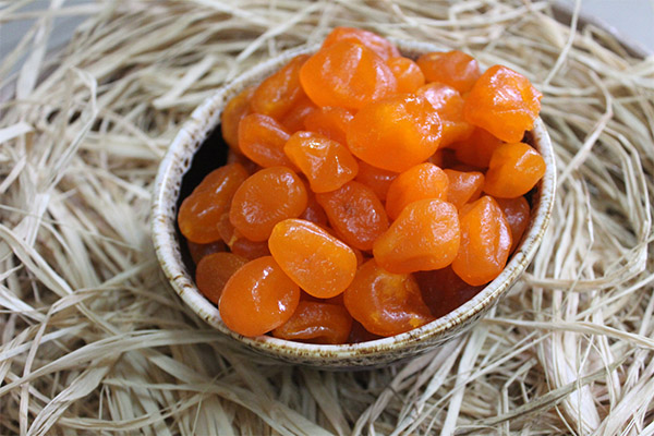 Užitočné vlastnosti sušeného kumquatu