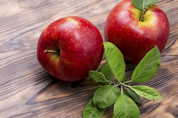 Rezepte für traditionelle Medizin auf Apfelbasis