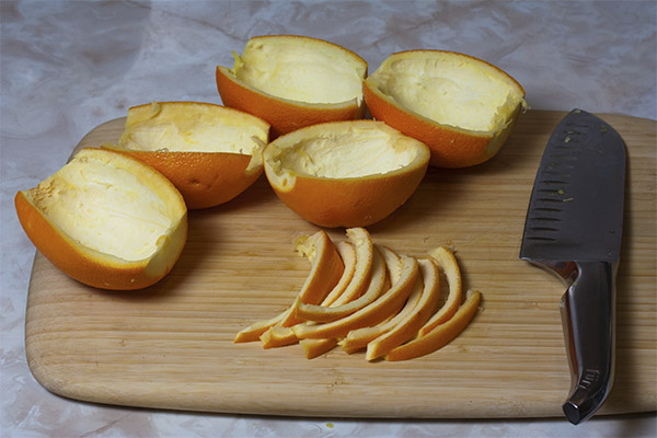 What can be made from orange peels