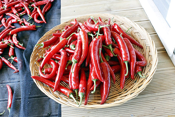 Hvordan spise rød pepper