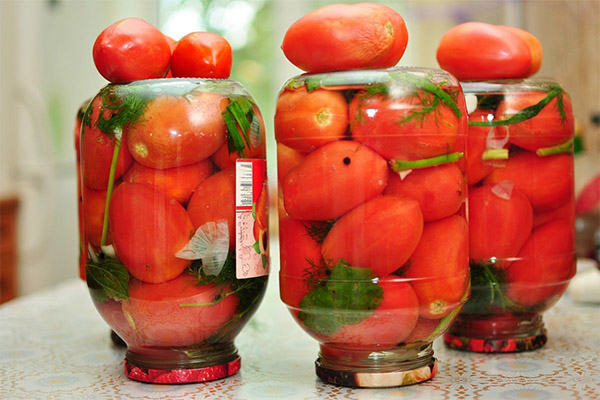 Tomates marinées