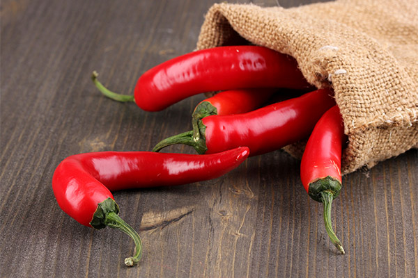Fordelene og skadene ved rød peber