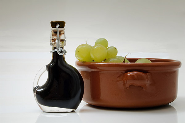 Användningen av balsamic vinäger i folkmedicinen