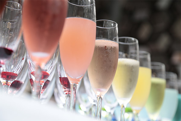 Cocktails au champagne