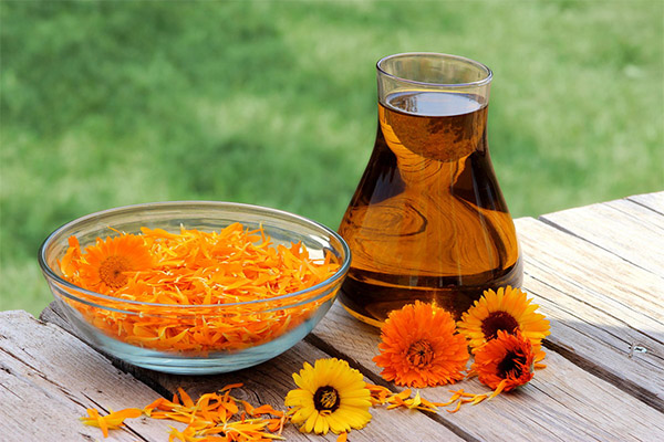 Types of medicinal compounds with calendula