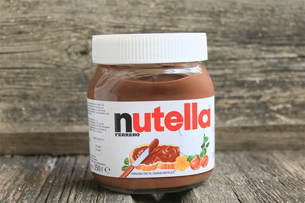 Poškození a kontraindikace Nutella