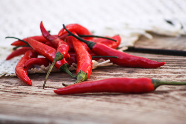 How hot pepper affects the body