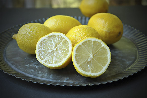 Utbud av citron applicering