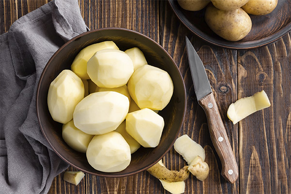 Hur man snabbt skalar potatis
